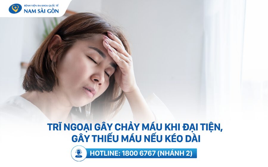 trĩ ngoại ảnh hưởng sức khỏe