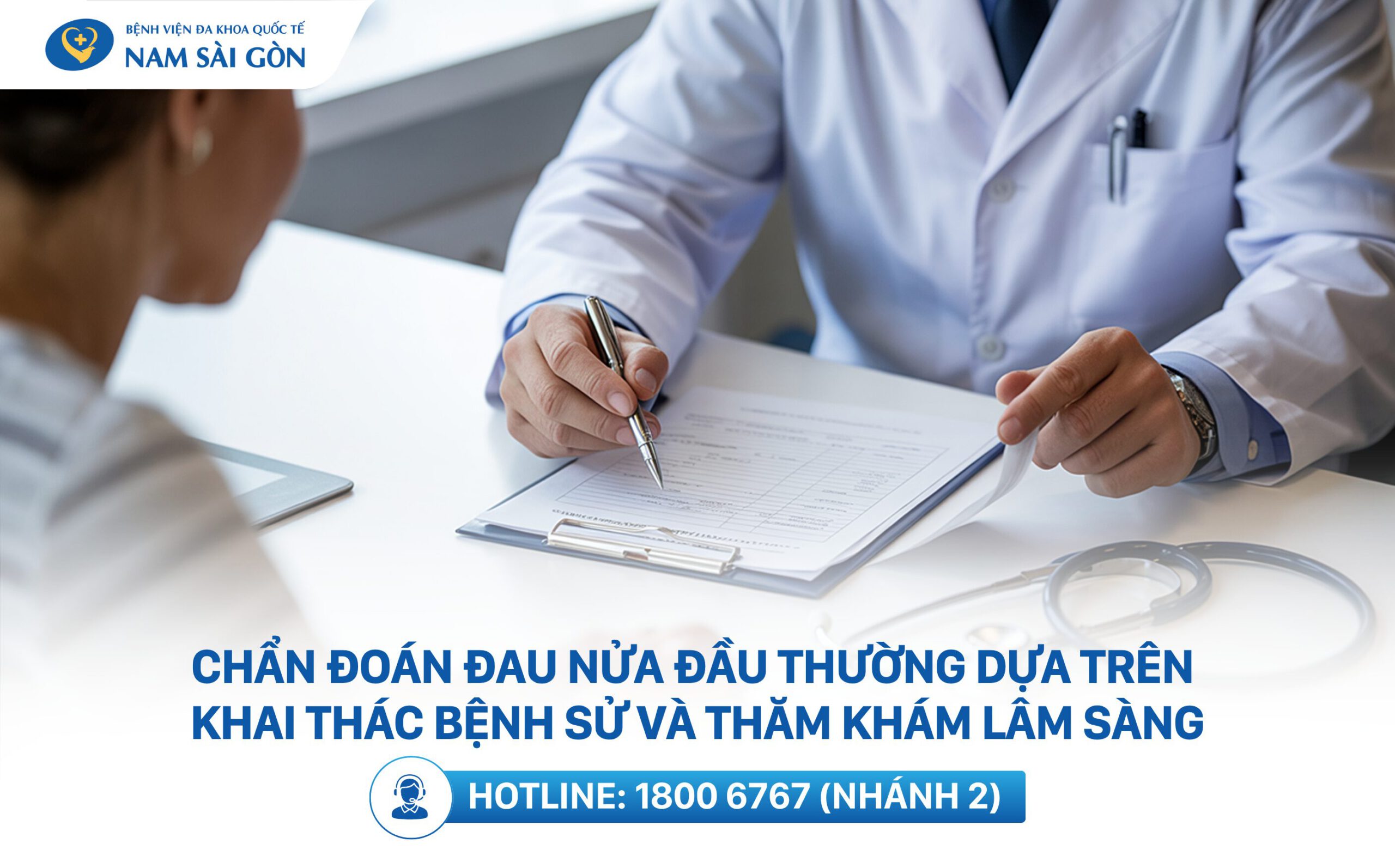 chẩn đoán đau nửa đầu