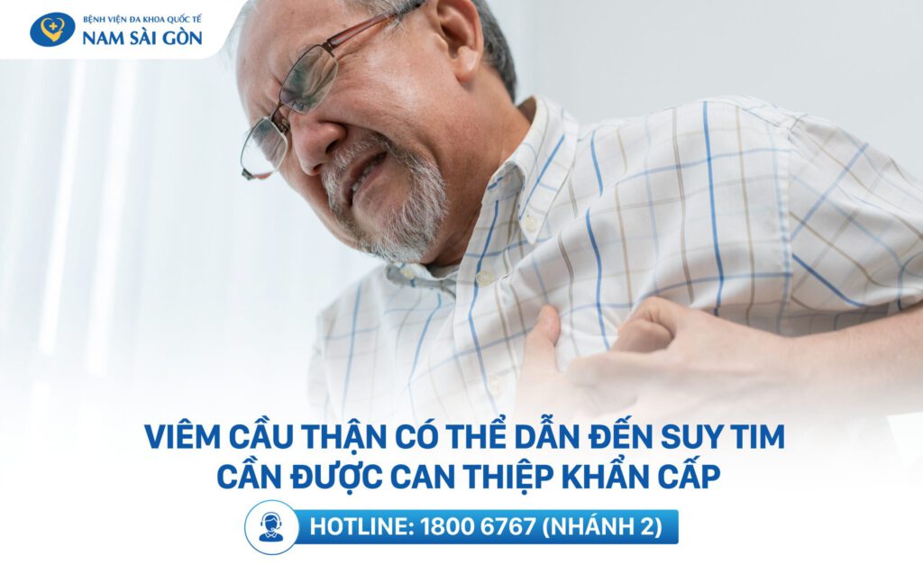 viêm cầu thận gây biến chứng