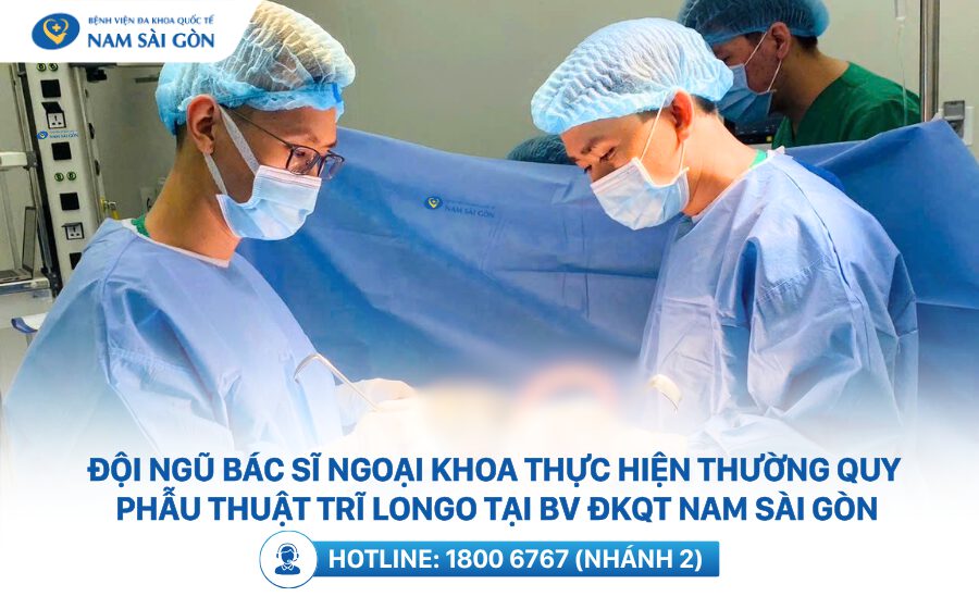 mổ trĩ ngoại