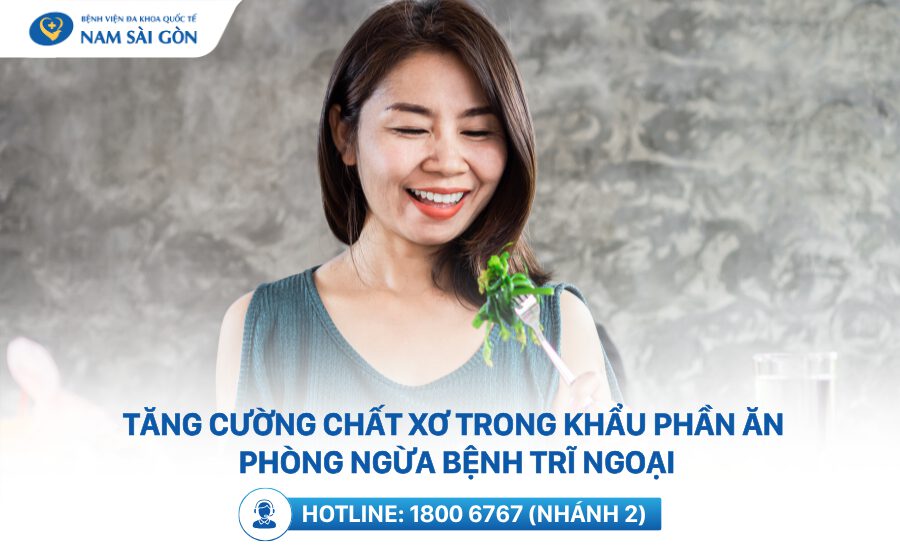 phòng ngừa trĩ ngoại