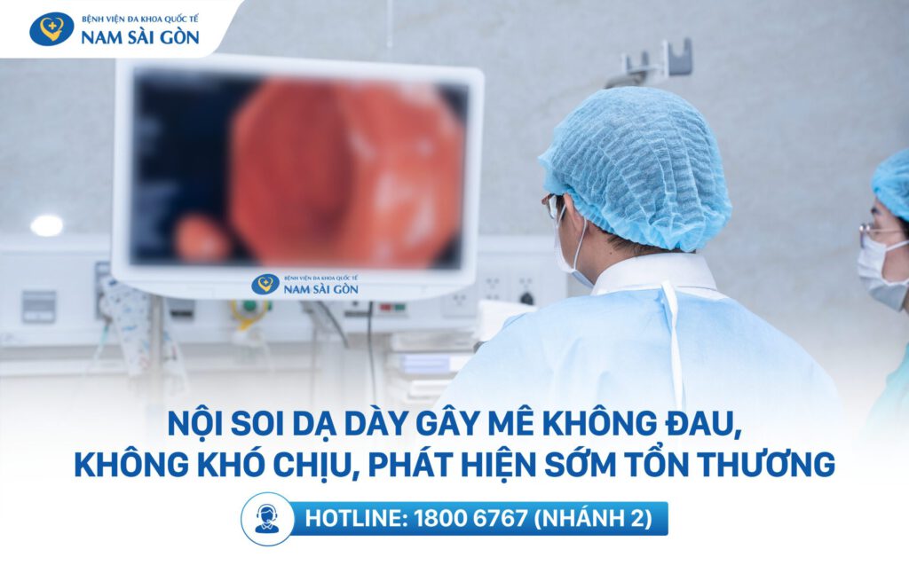 nội soi dạ dày gây mê