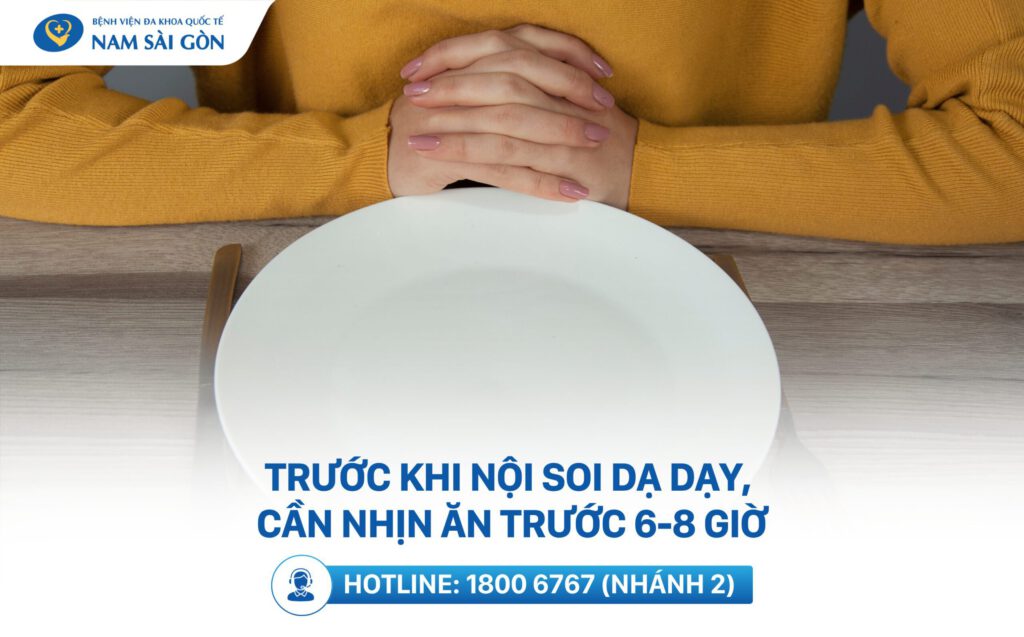 quy trình nội soi dạ dày