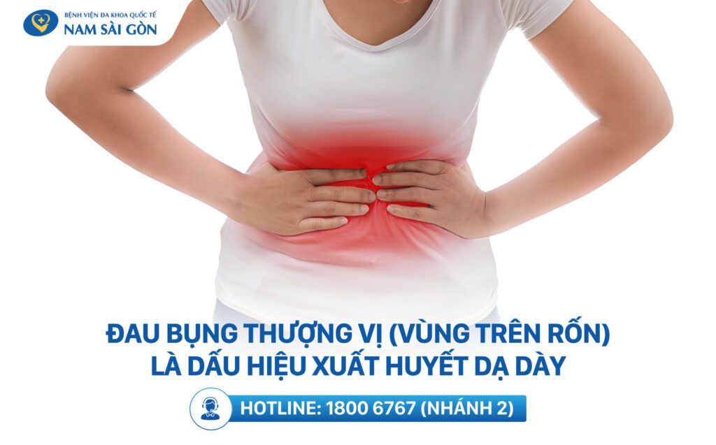 triệu chứng xuất huyết dạ dày