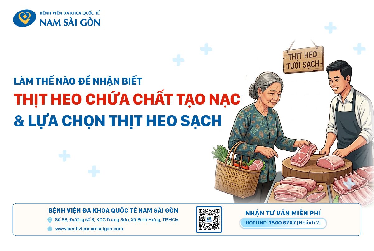 CÁCH NHẬN BIẾT THỊT HEO CÓ CHỨA CHẤT TẠO NẠC ĐỂ BẢO VỆ SỨC KHỎE GIA ĐÌNH