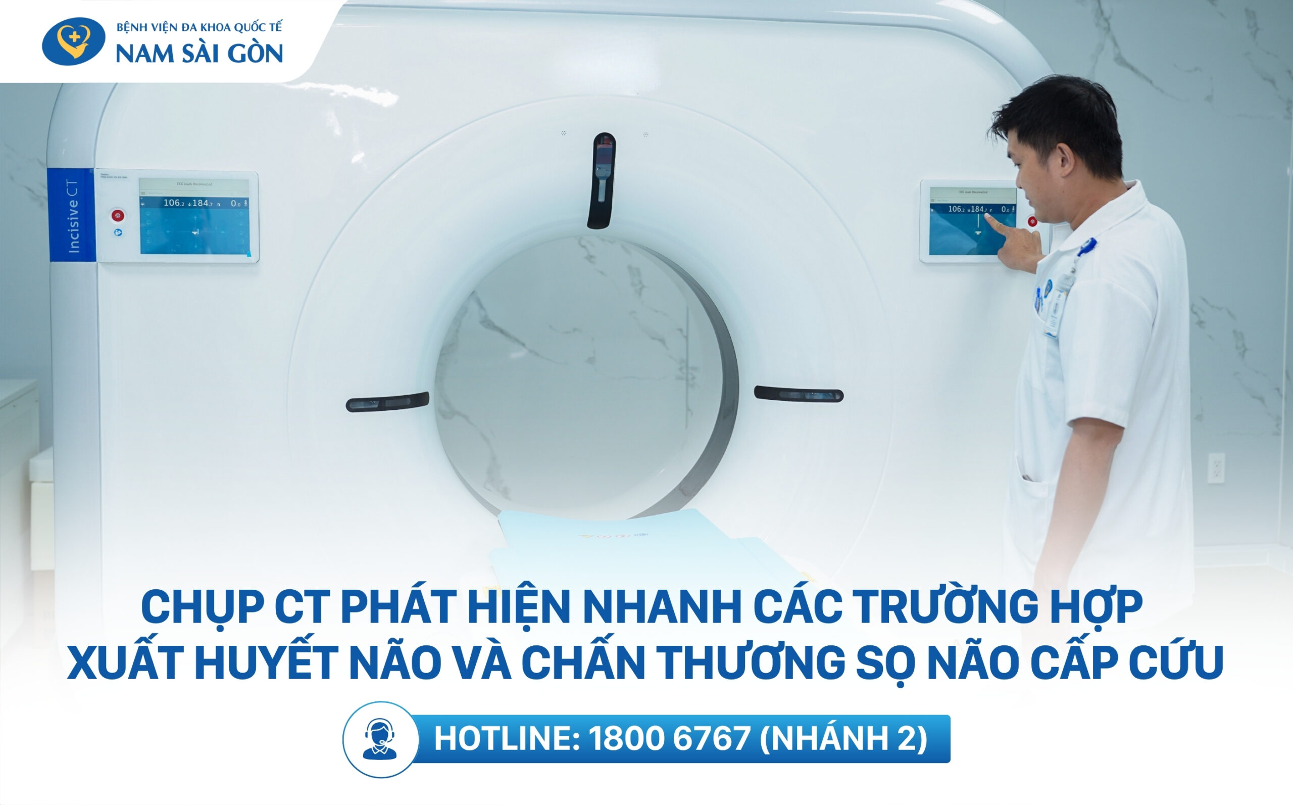 chụp CT chẩn đoán đau đầu