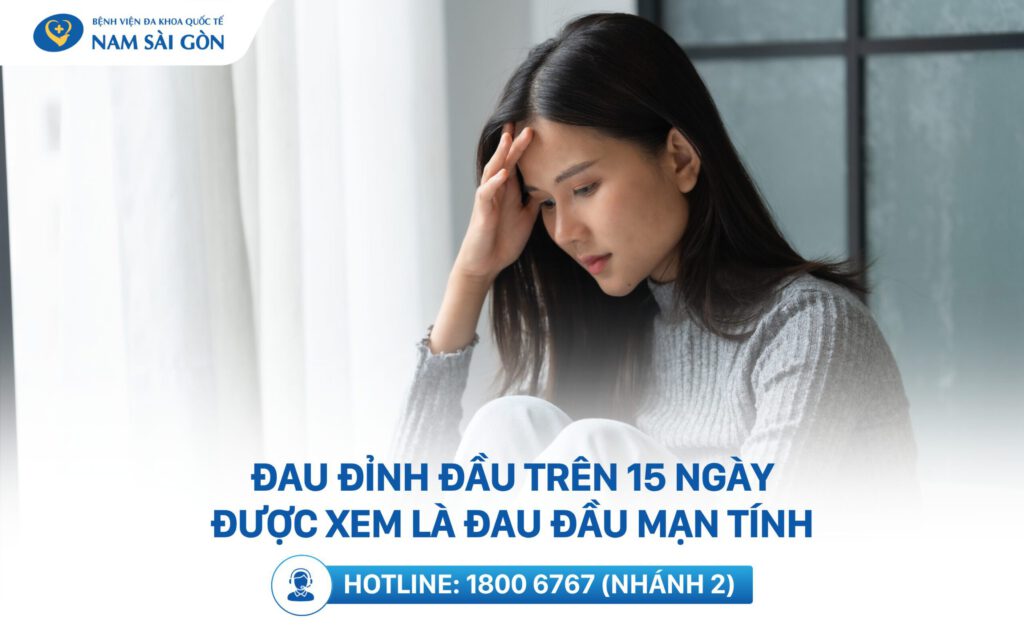 nguyên nhân đau đỉnh đầu