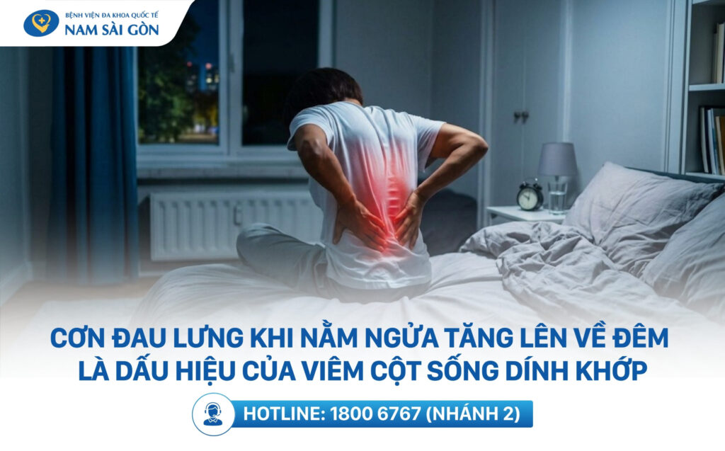 bị đau thắt lưng khi nằm ngửa