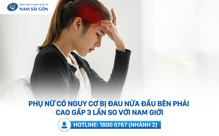 nguy cơ đau nửa đầu