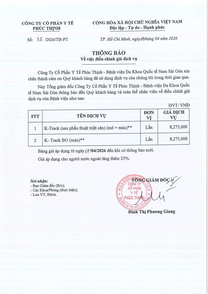 So 32.2026.TB PT Dieu chinh gia dich vu K Track sau phau thuat triet can mo mau K Track BO mau page 0001