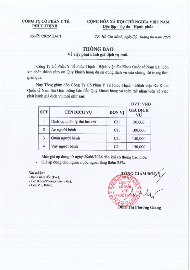 So 43.2026.TB PT phat hanh gia dich vu moi quan ly the luu tru ao quan vay nguoi benh page 0001