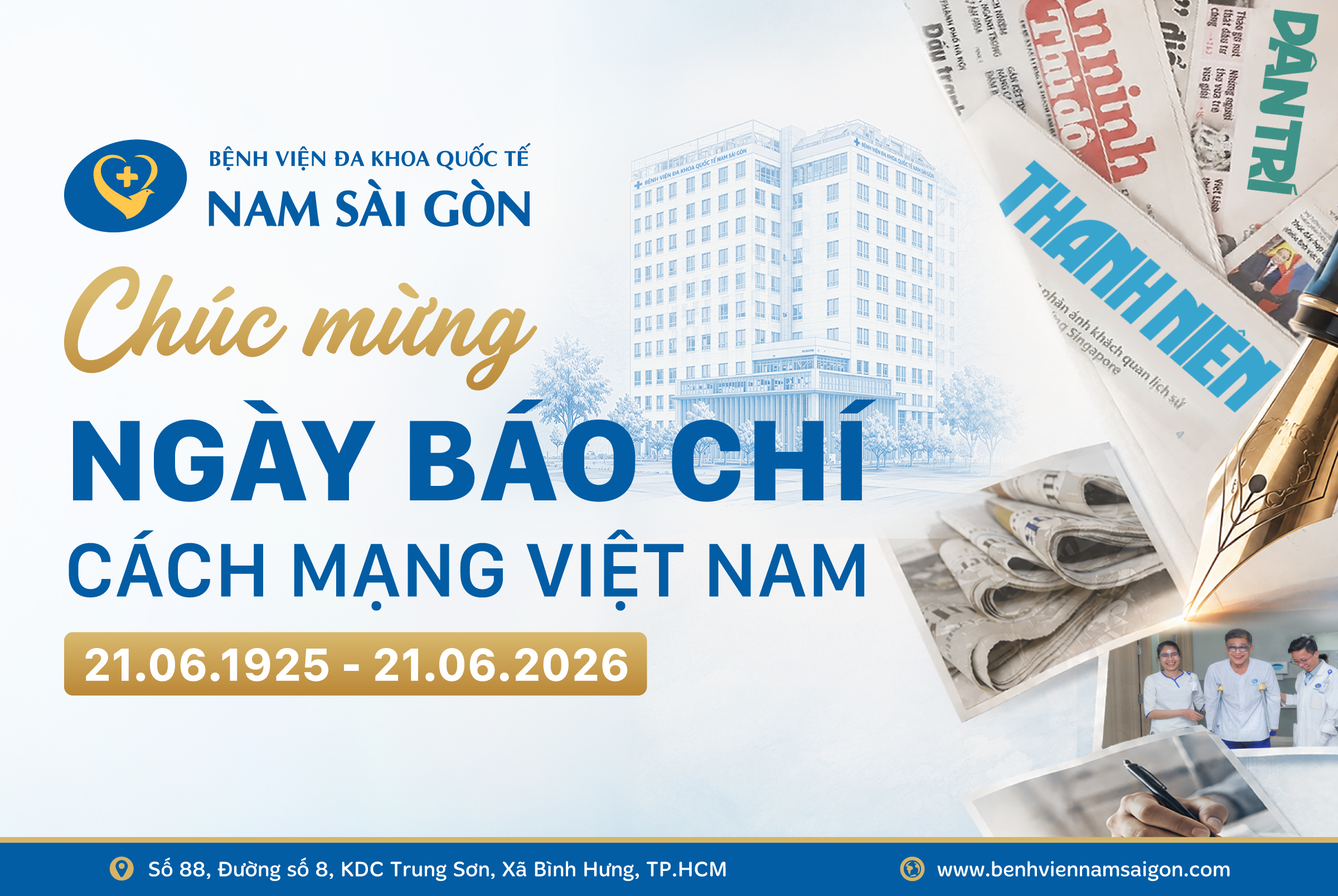 CHÚC MỪNG NGÀY BÁO CHÍ CÁCH MẠNG VIỆT NAM 21/06