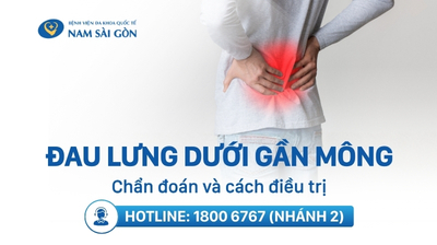 ĐAU LƯNG DƯỚI GẦN MÔNG LÀ BỆNH GÌ? CHẨN ĐOÁN VÀ CÁCH ĐIỀU TRỊ