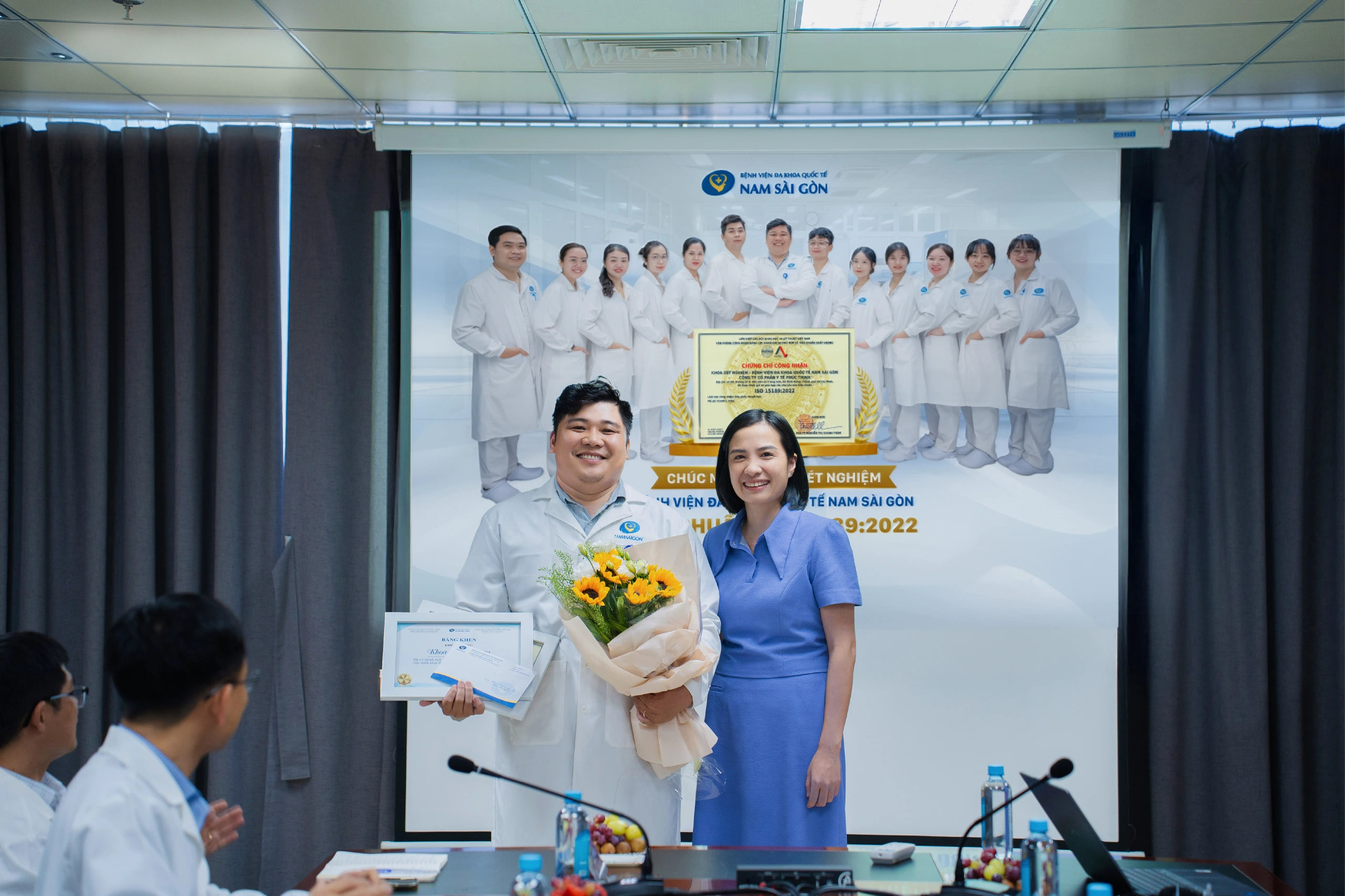 Bệnh viện Đa khoa Quốc tế Nam Sài Gòn nâng chuẩn xét nghiệm, đạt ISO 15189:2022